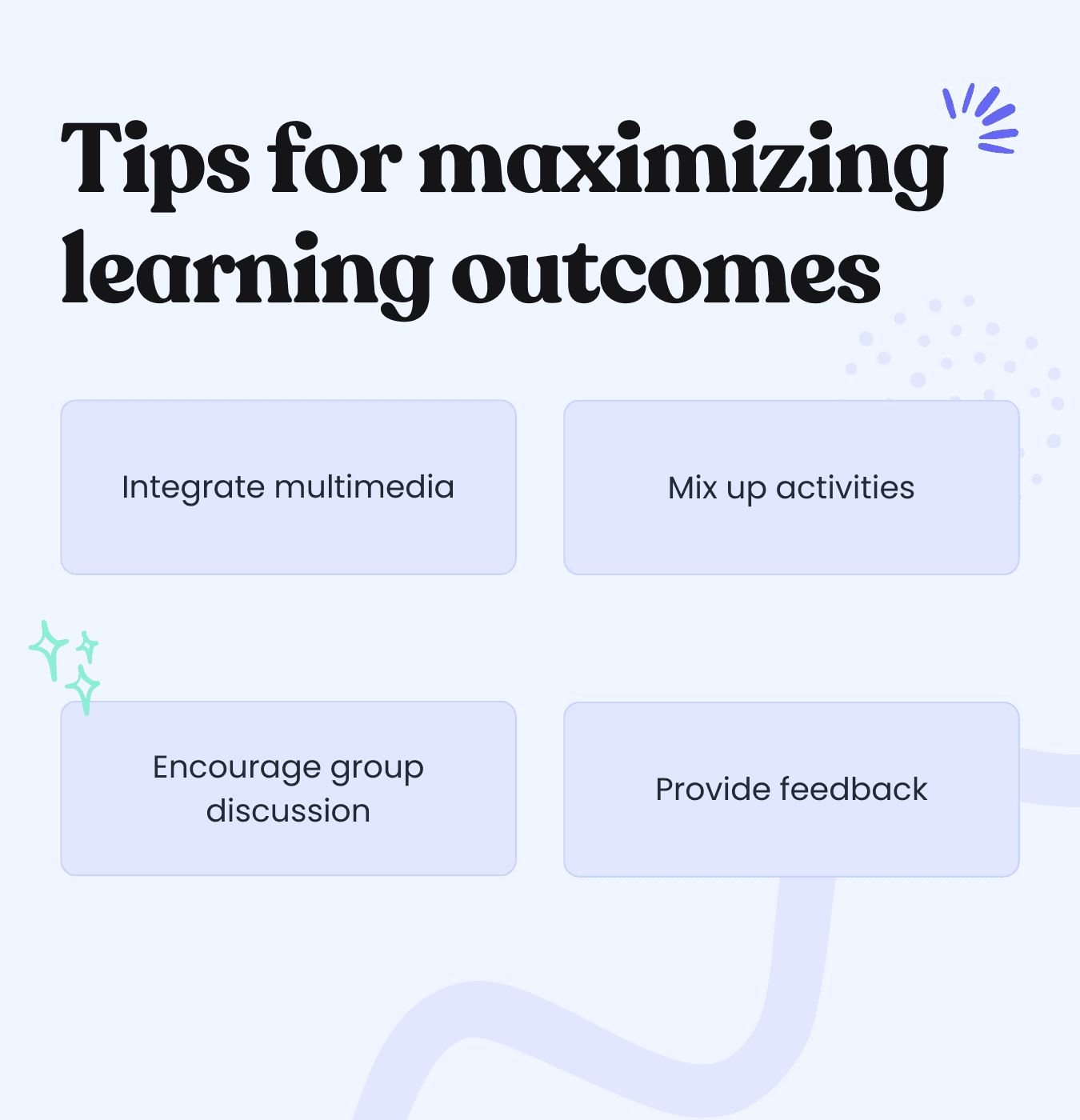 tips for learning