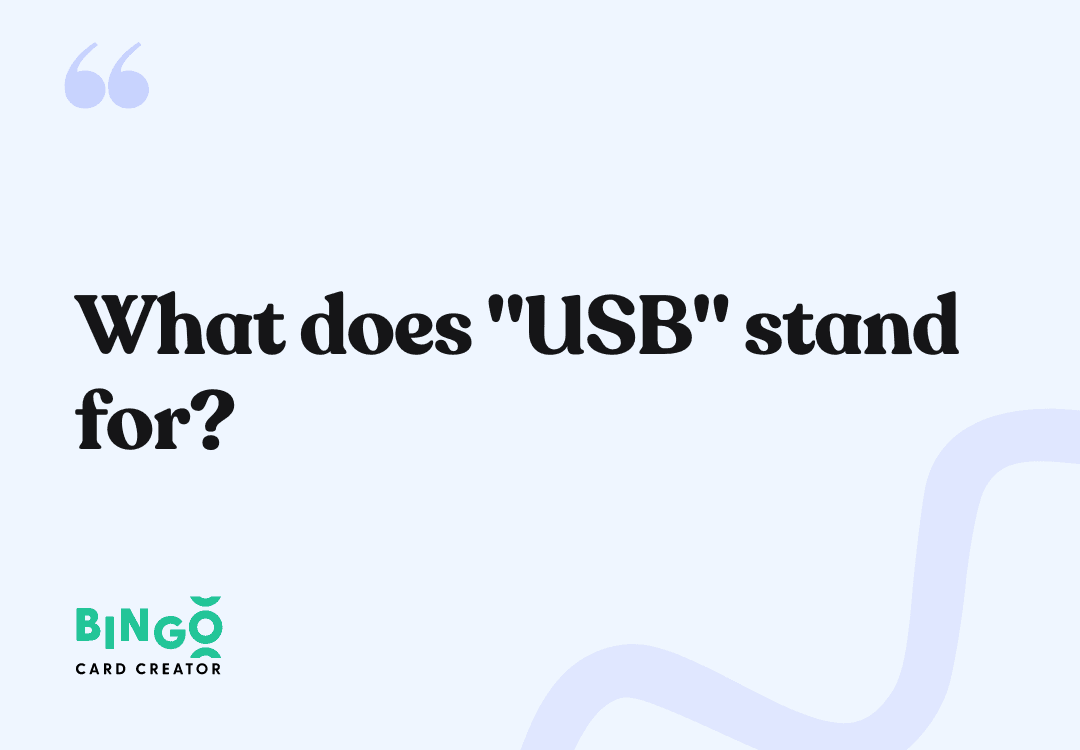 universal serial bus